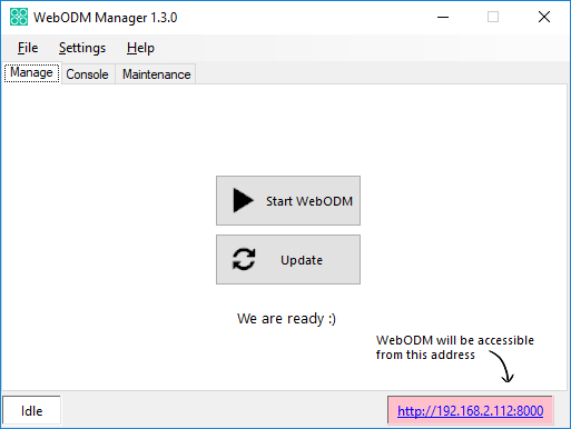 WebODM Manager WebODM Manager